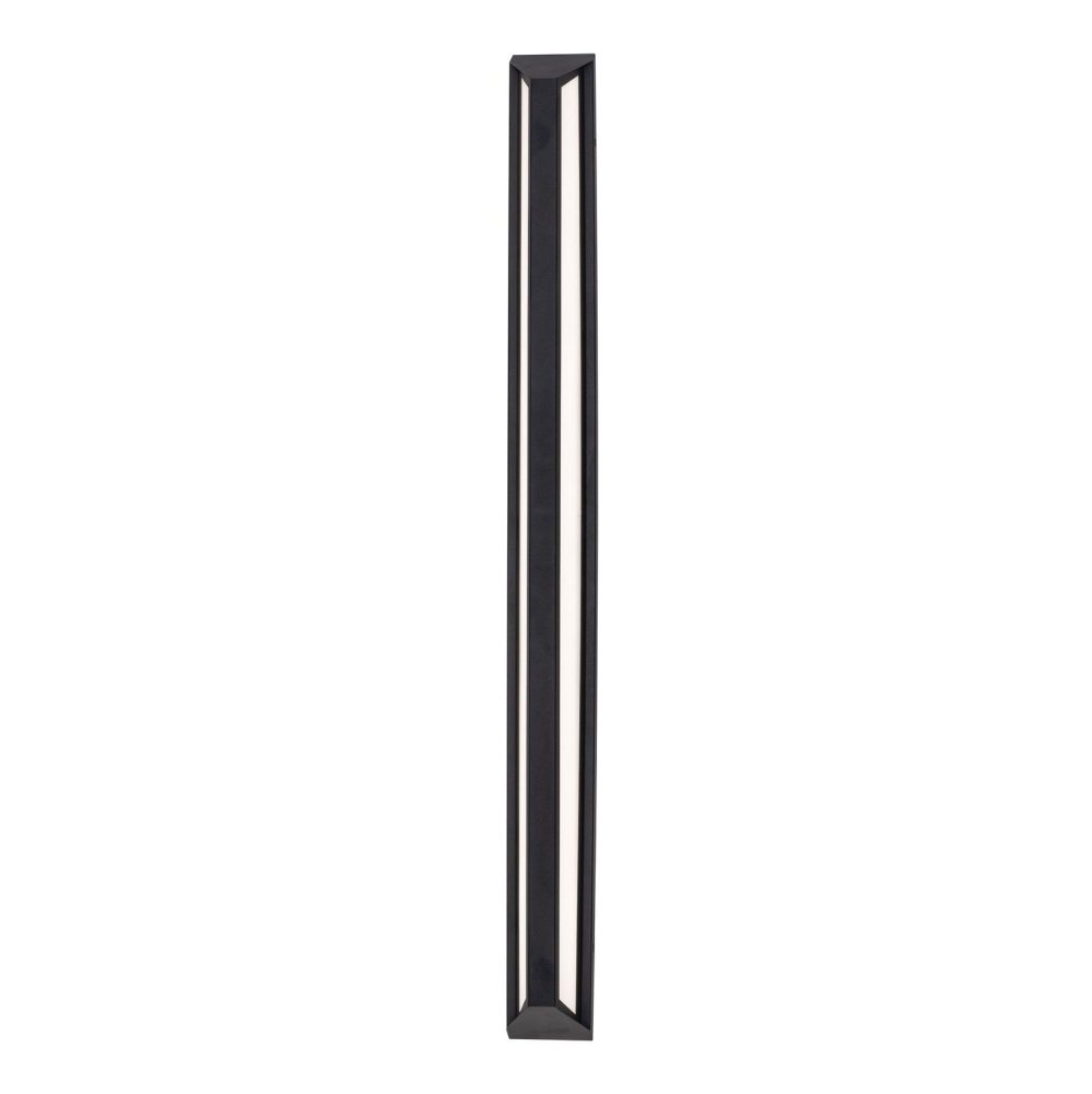Fulton 48'' LED Outdoor Sconce 120-277V 5CCT BK