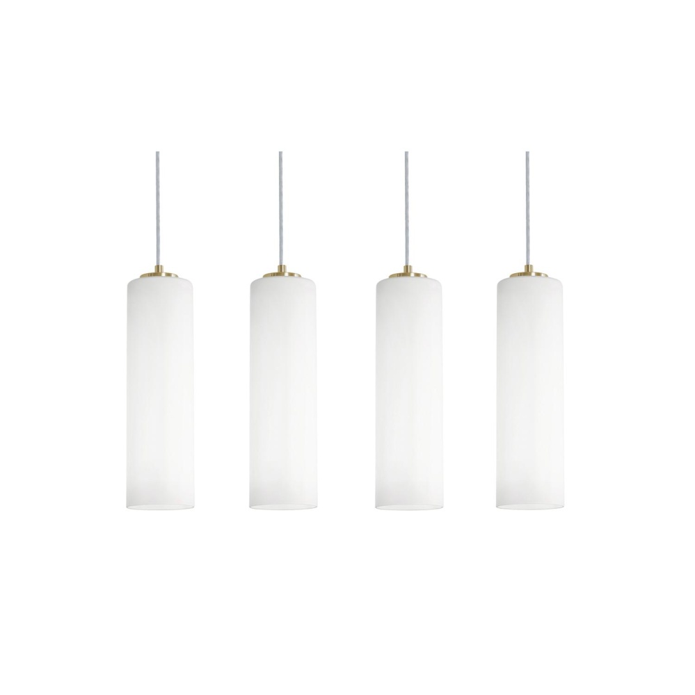Leo 4 Light Linear Pendant,120V,60W,LB