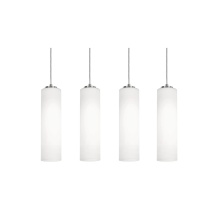 AFX Lighting, Inc. LEOP0412MBSNLNR4 - Leo 4 Light Linear Pendant,120V,60W,SN
