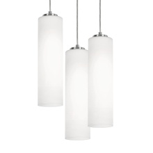 AFX Lighting, Inc. LEOP0412MBSNRND3 - Leo 3 Light Round Pendant,120V,60W,SN