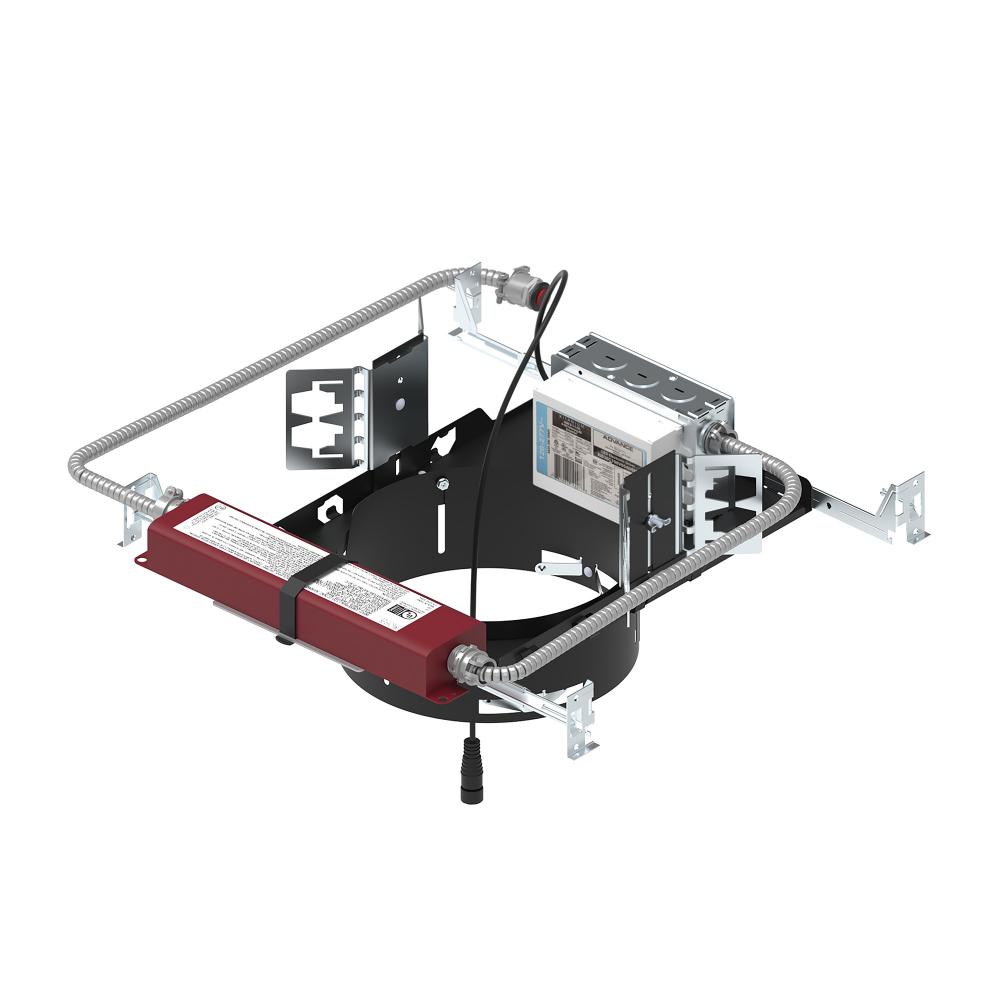 8" Sapphire III Non-IC New Construction Housing w/ Integral Test Switch EM Driver, 16W / 1500lm,