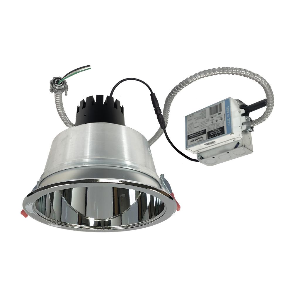 8" Sapphire III Retrofit, Clear Reflector/Clear Flange, 120-277V; 0-10V Dimming, 1500lm / 18W,