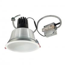 Nora NCR3-81L640FP01MPW - 8" Sapphire III Retrofit, Matte Powder White Reflector/Matte Powder White Flange, 120V; Phase