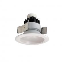 Nora NRMC3-51L135FWW - 5" Marquise III Retrofit, White Reflector/White Flange, 120V input; Triac/ELV Dimming, 1300lm /