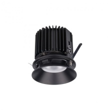 WAC US R4RD1L-NTWA-BK - Volta 4.5" Round Shallow Regressed Invisible Trim with LED Light Engine