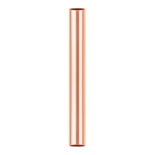 Matthews Fan Company 30DR-CP - 30” Downrod for Matthews Gerbar Fans - Polished Copper Finish