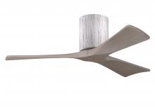 Matthews Fan Company IR3H-BW-GA-42 - Irene-3H - Three Blade Flush Mount Paddle Fan - 42" - Barn Wood Finish - Gray Ash Tone Blades