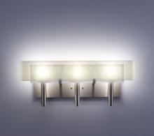 WPT Design Dessy3-WB/FLSN - Dessy 3 - SS - Incandescent - Front Wired Blue/Flat Back Snow