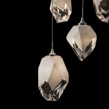 Hubbardton Forge 131139-SKT-LONG-02-WP0756 - Chrysalis 5-Light Mixed Crystal Pendant