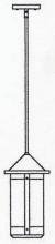 Arroyo Craftsman BSH-7LAM-BZ - 7" berkeley long body stem hung pendant