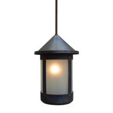 Arroyo Craftsman BSH-7WO-BZ - 7" berkeley stem hung pendant