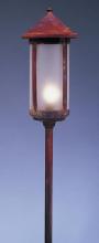 Arroyo Craftsman LV12-B6LCR-MB - low voltage 6" berkeley long body stem mount