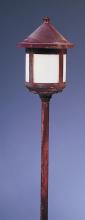 Arroyo Craftsman LV24-B6SCR-RC - low voltage 6" berkeley short body stem mount