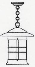 Arroyo Craftsman NH-14WO-RB - 14" newport pendant