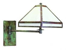 Arroyo Craftsman PSA-1ECS-BZ - pasadena wall mount swing arm, without filigree (empty)