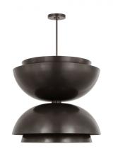 Visual Comfort & Co. Modern Collection SLPD32027BZ - Shanti Grande Double Pendant
