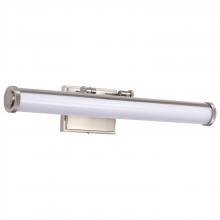 Nuvo 62/2371 - Cora; 24 Inch LED Vanity; 3 CCT Selectable; Brushed Nickel; Acrylic Lens